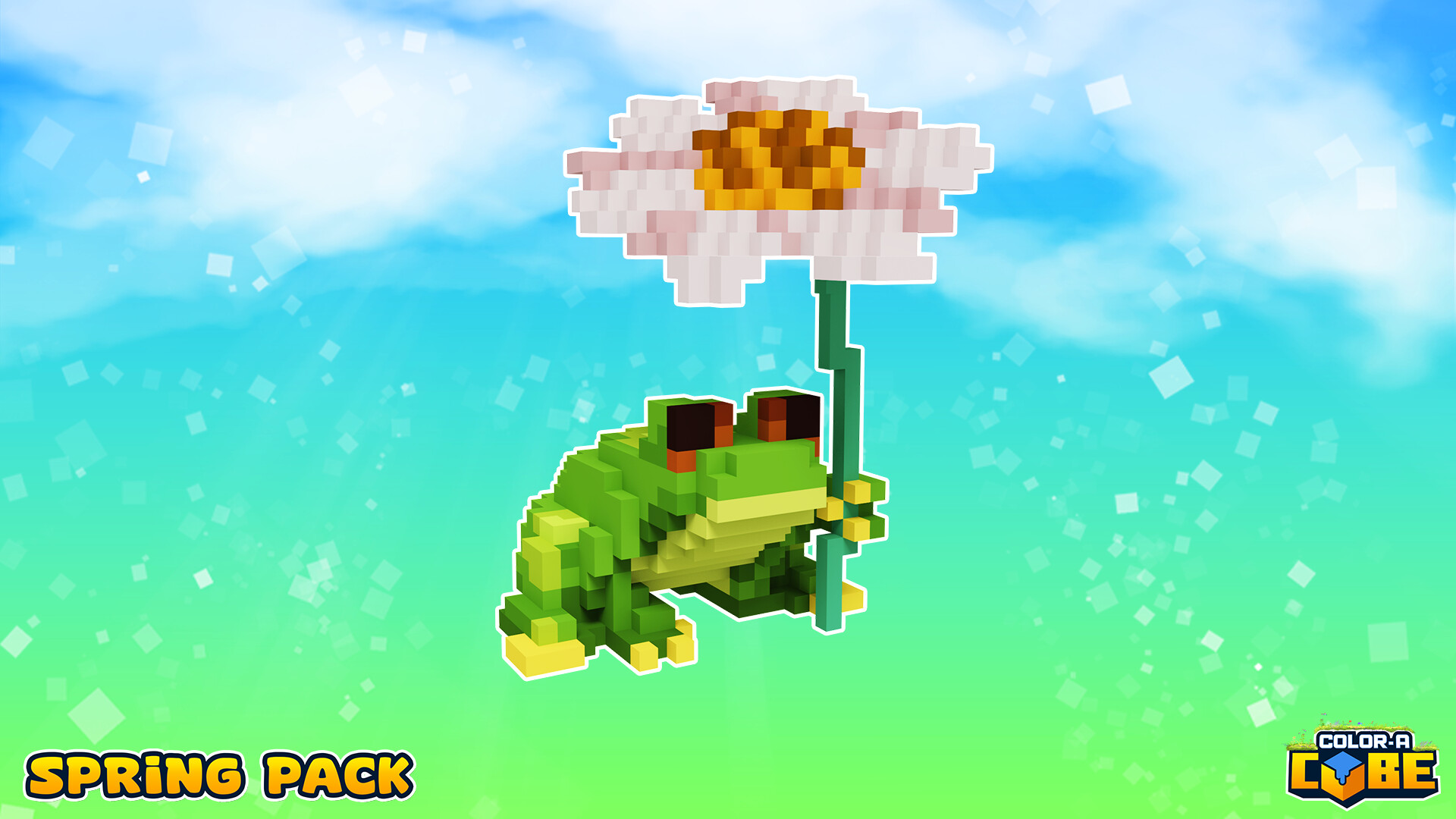 Color-A-Cube - Spring Pack screenshot 1
