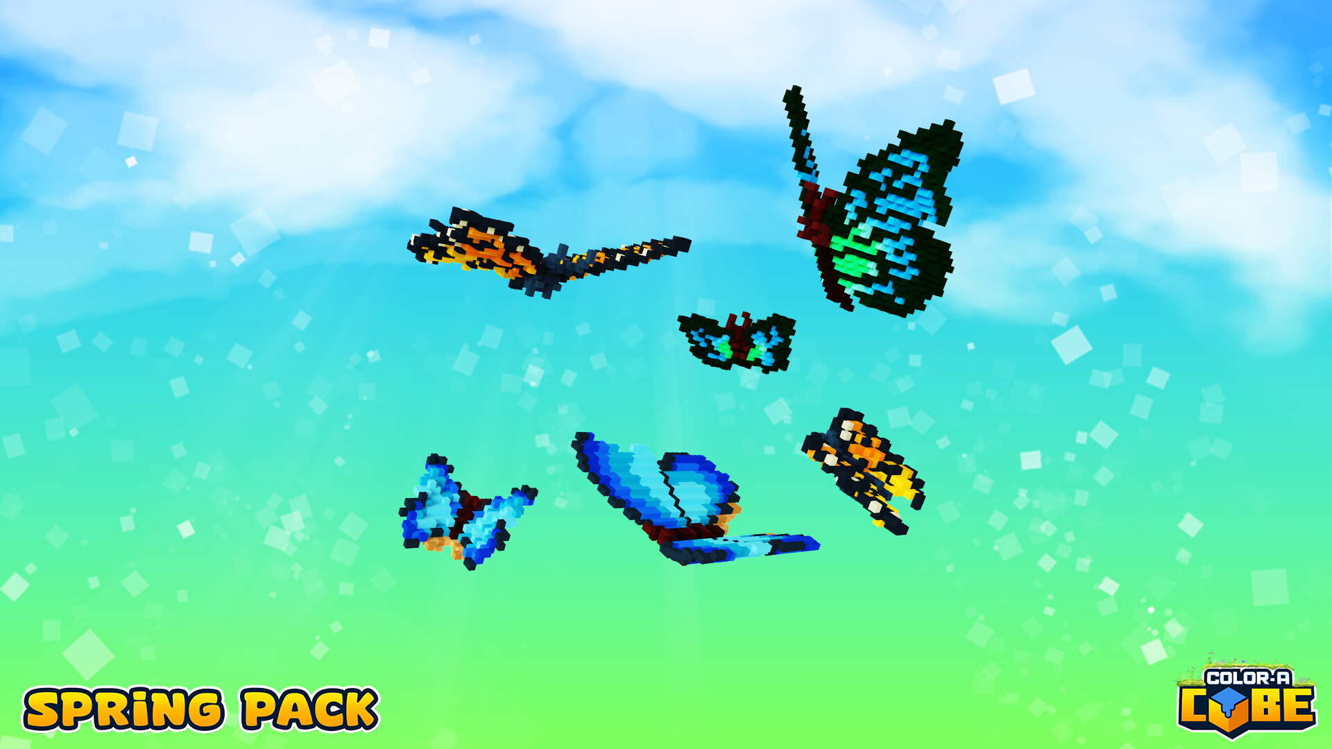 Color-A-Cube - Spring Pack screenshot 4