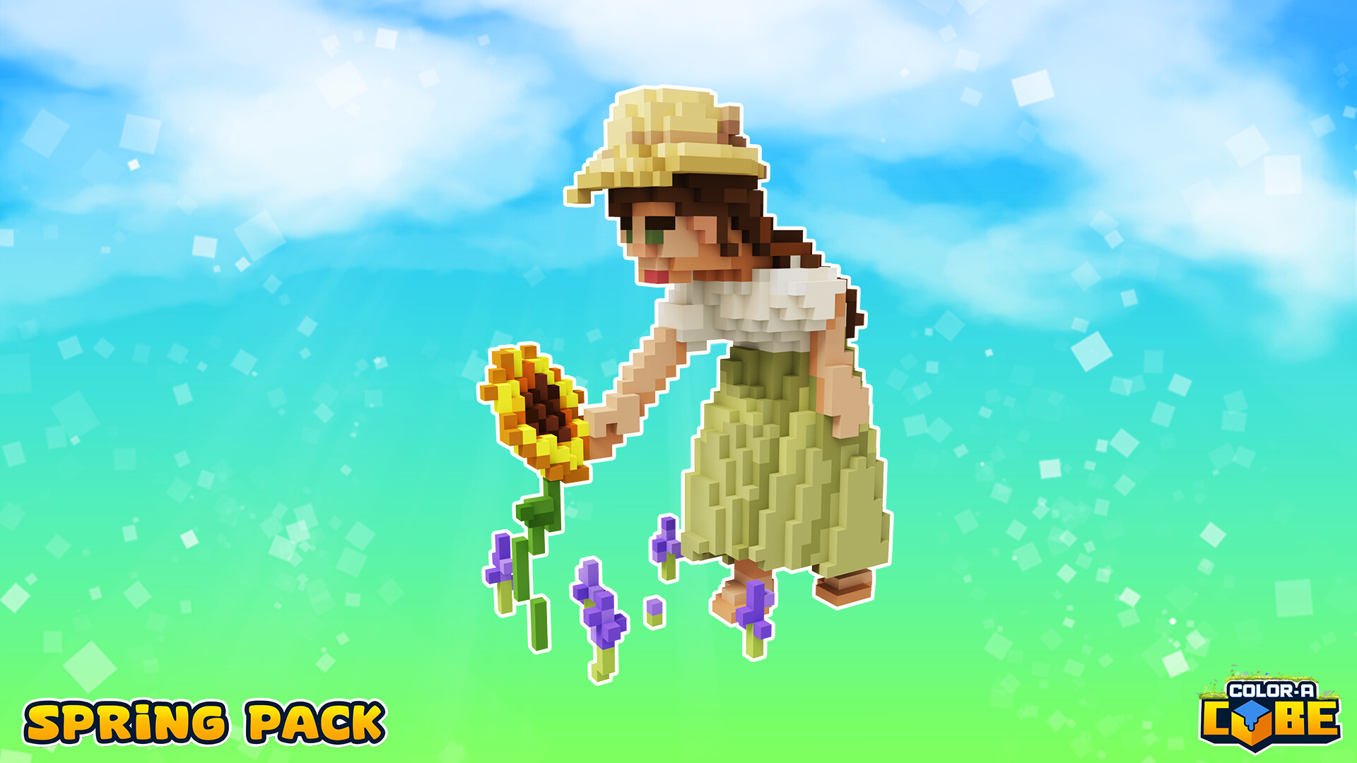 Color-A-Cube - Spring Pack screenshot 6