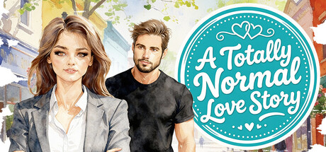 A Totally Normal Love Story — Steam header