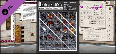 Fantasy Grounds - Top-Down Tokens - Darkwoulfe's Token Pack Vol 6