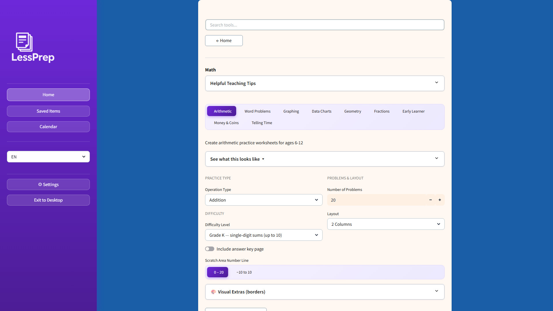 LessPrep screenshot 3