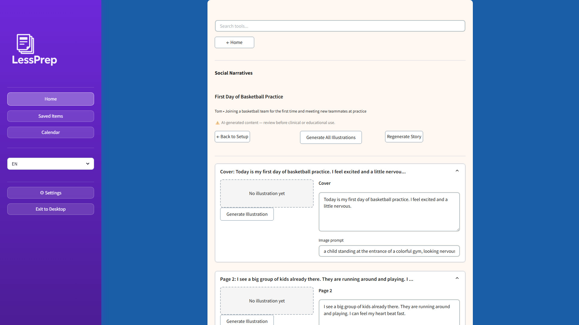 LessPrep screenshot 5