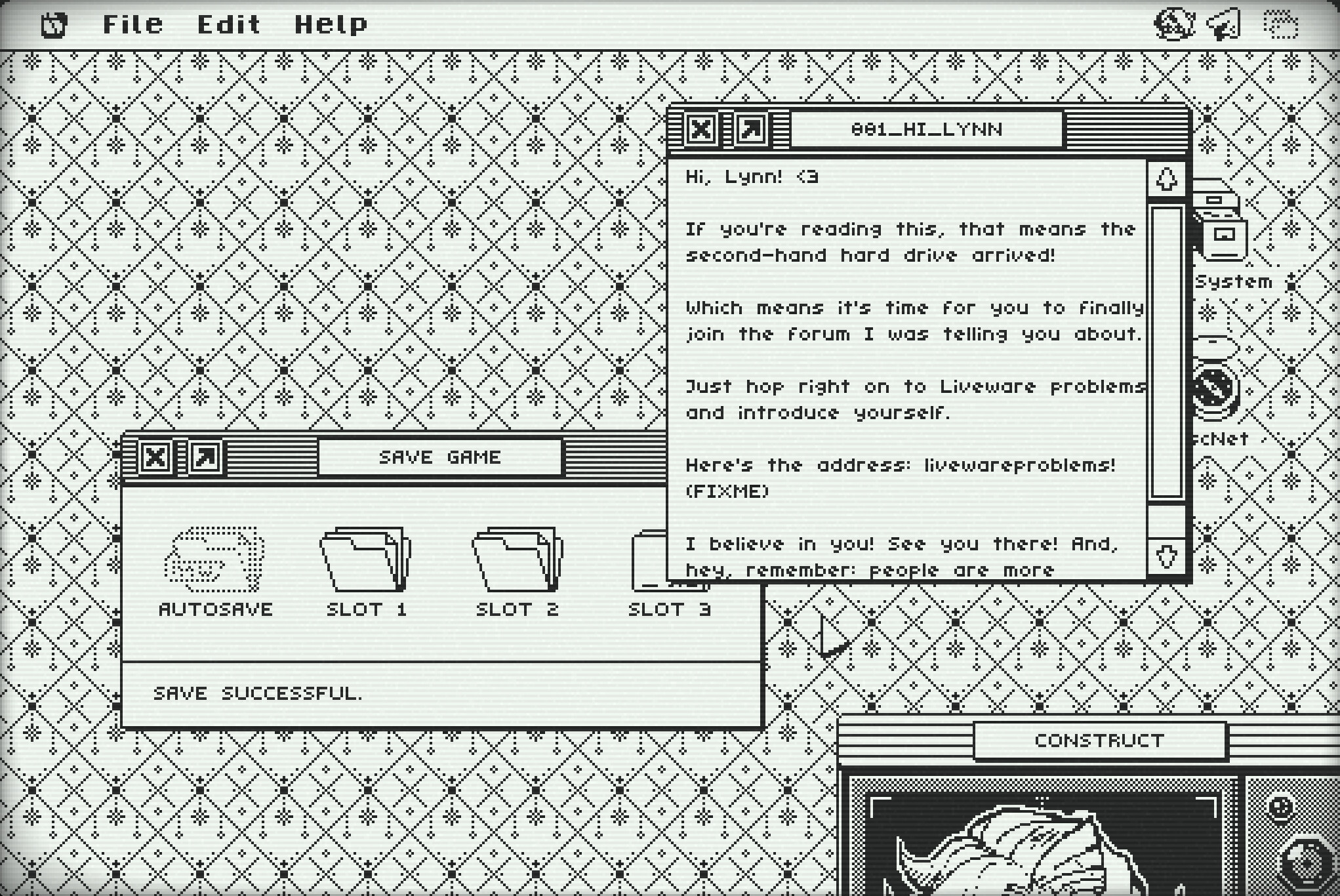 Backtrace: Mechanisms for Forgetting screenshot 5