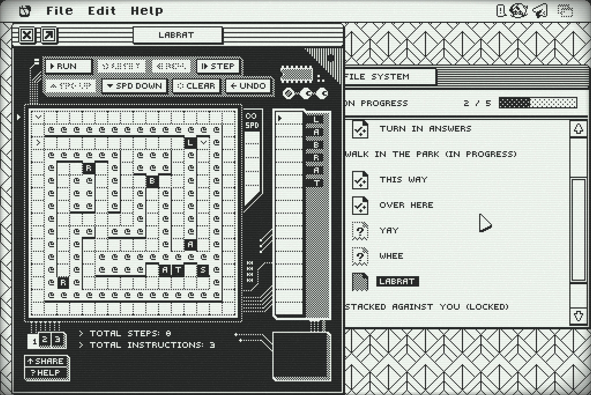 Backtrace: Mechanisms for Forgetting screenshot 3