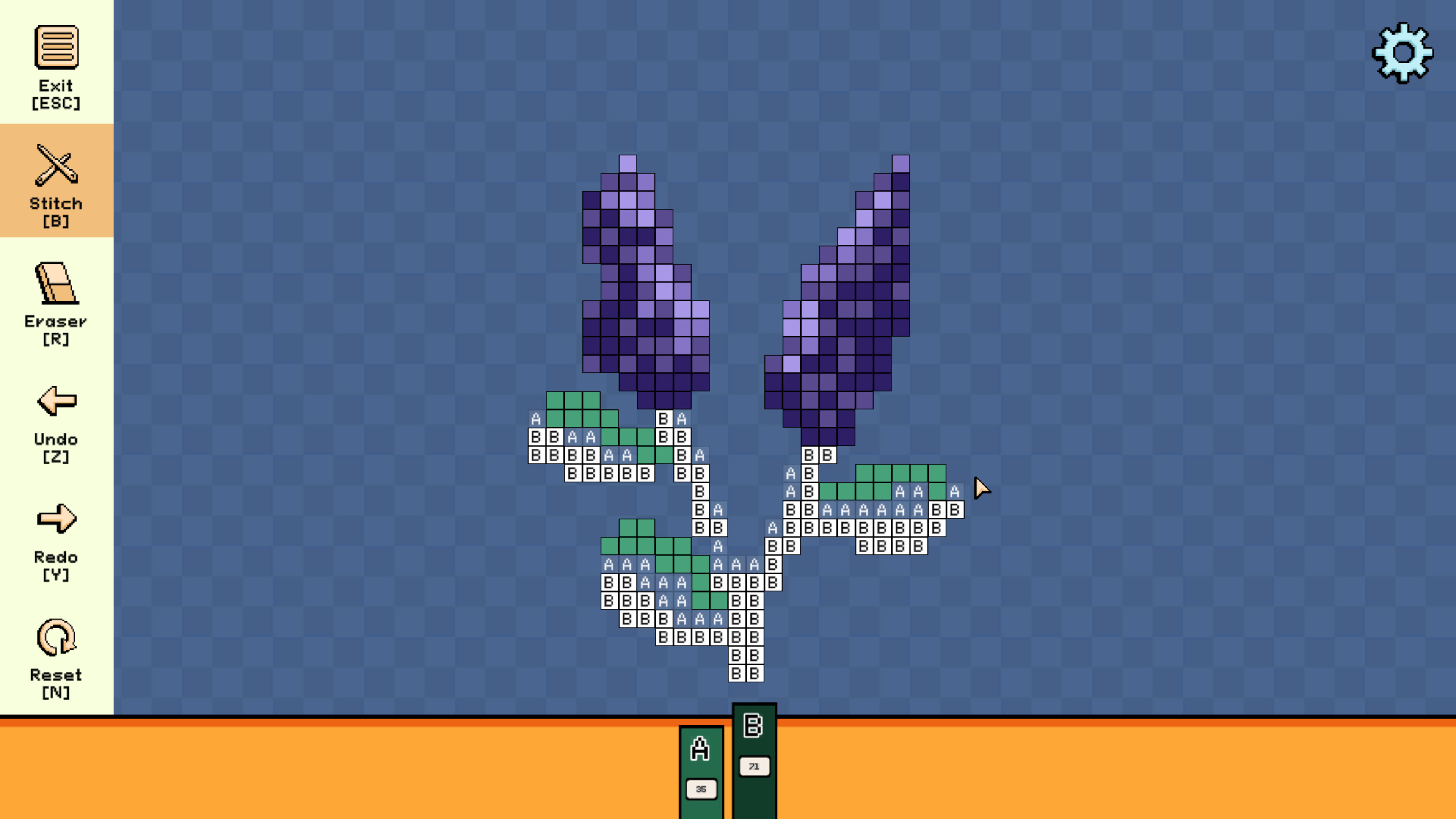 Pixel Cross Stitch - Flower Miniatures Pack screenshot 4