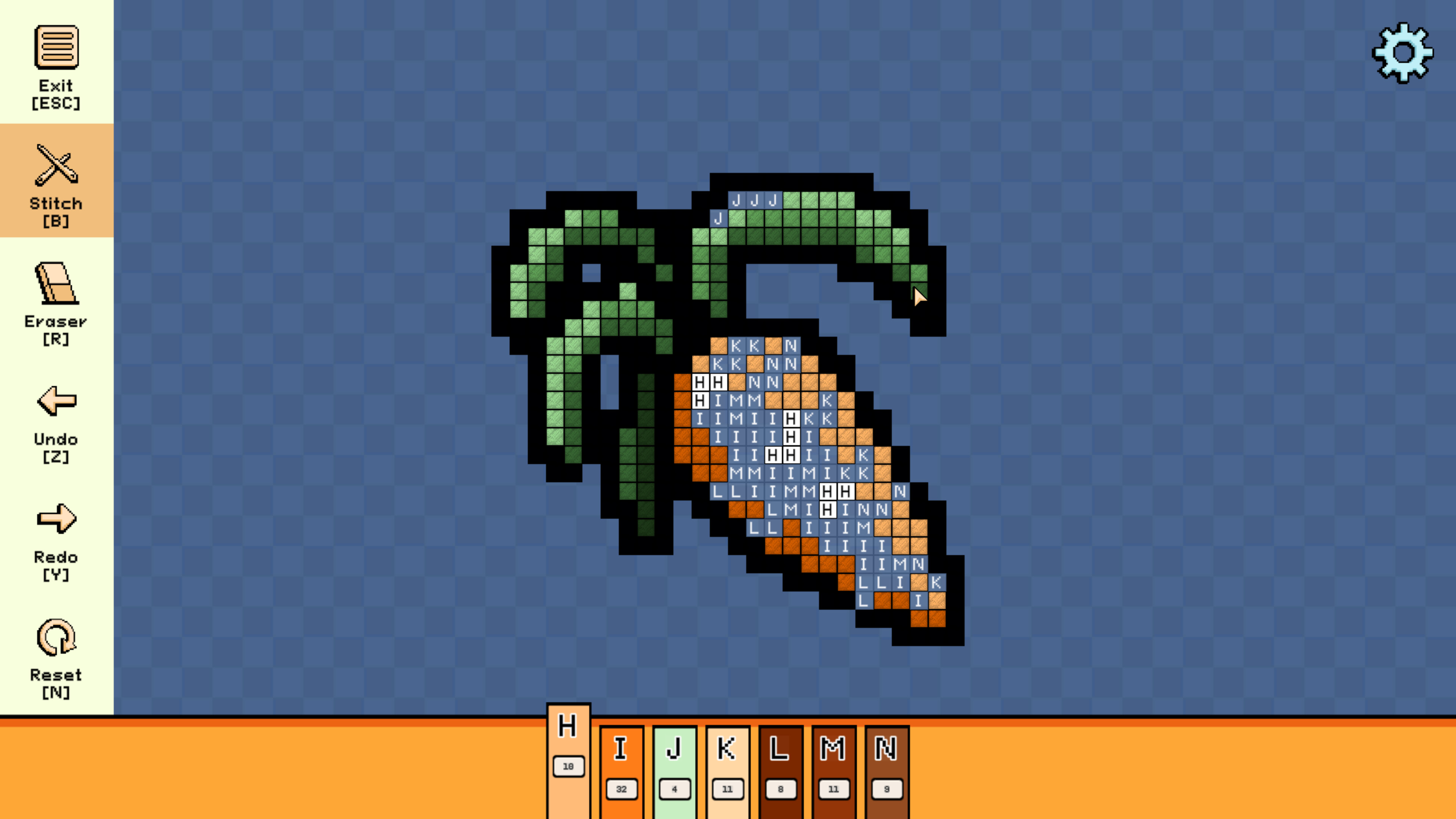 Pixel Cross Stitch - Easter Miniatures Pack screenshot 3