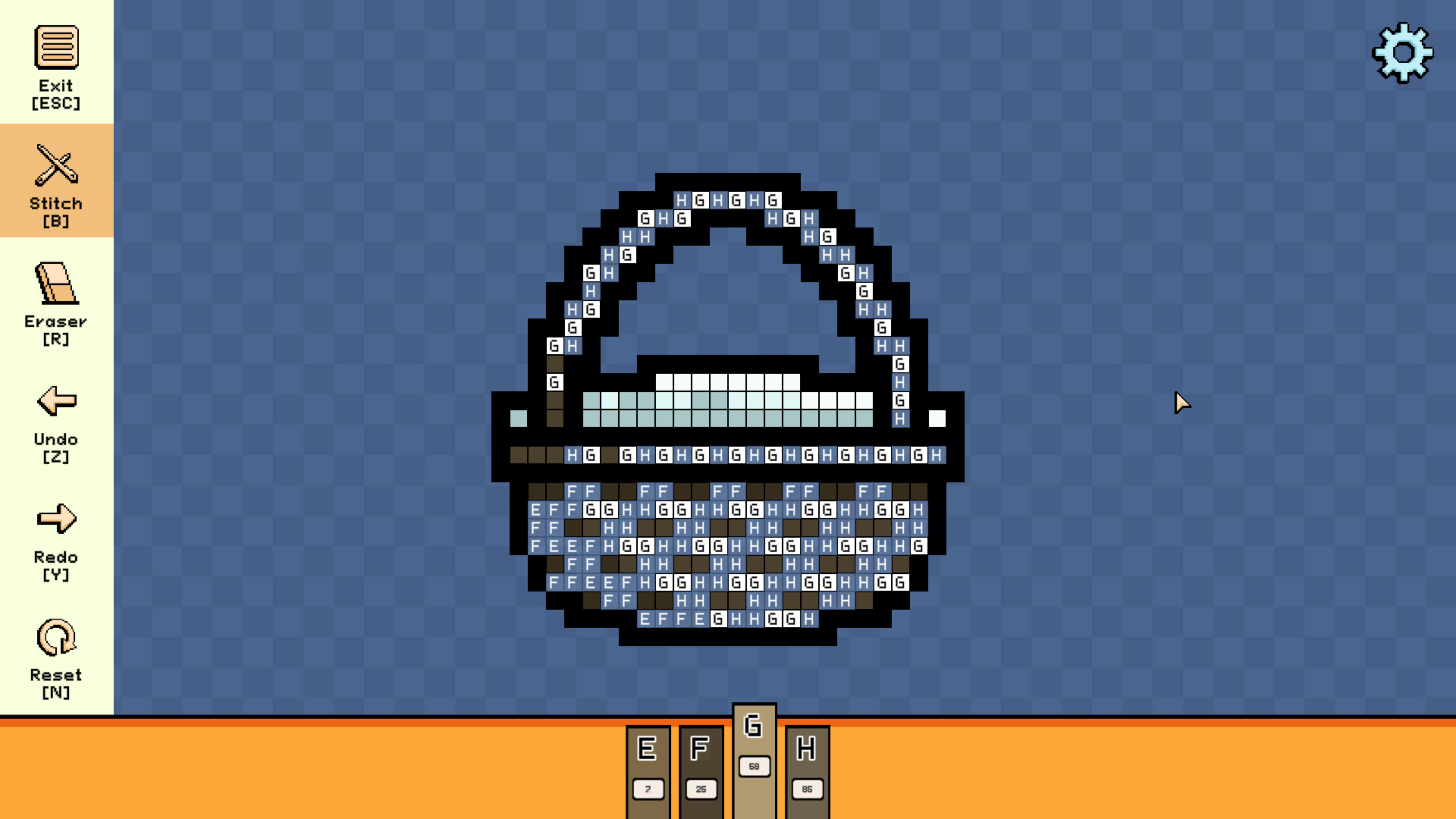 Pixel Cross Stitch - Easter Miniatures Pack screenshot 1