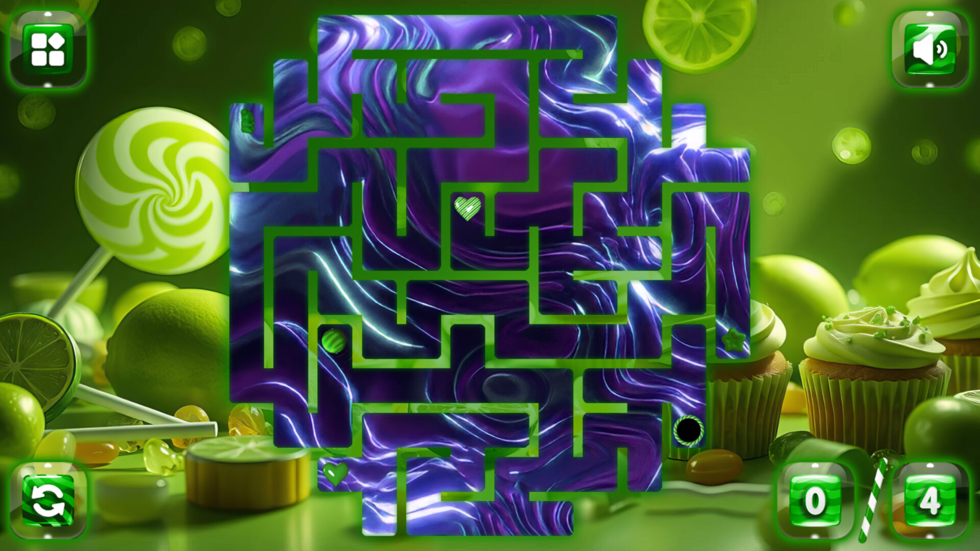 Steam - Sweetie Candy Maze: Lime