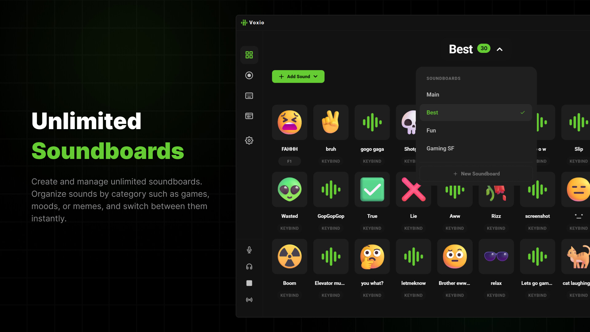 Voxio - Soundboard screenshot 2