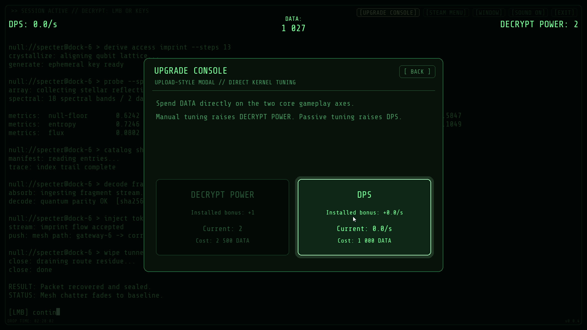 Hacker CLIcker screenshot 4