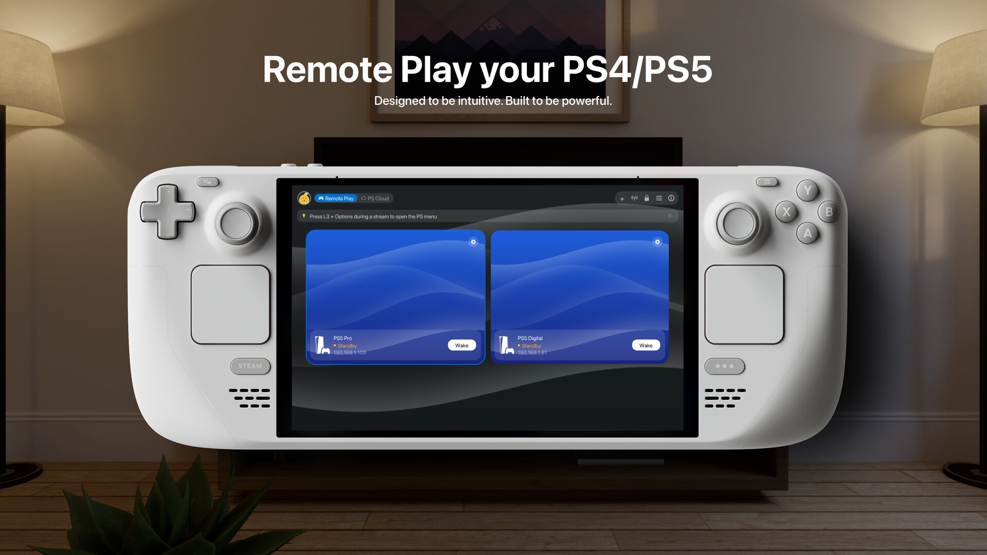 เล่นเกม PlayStation บน Steam Deck ได้โดยไม่ต้องมีเครื่อง PS5 2 steam-deck-asobi-remote-play
