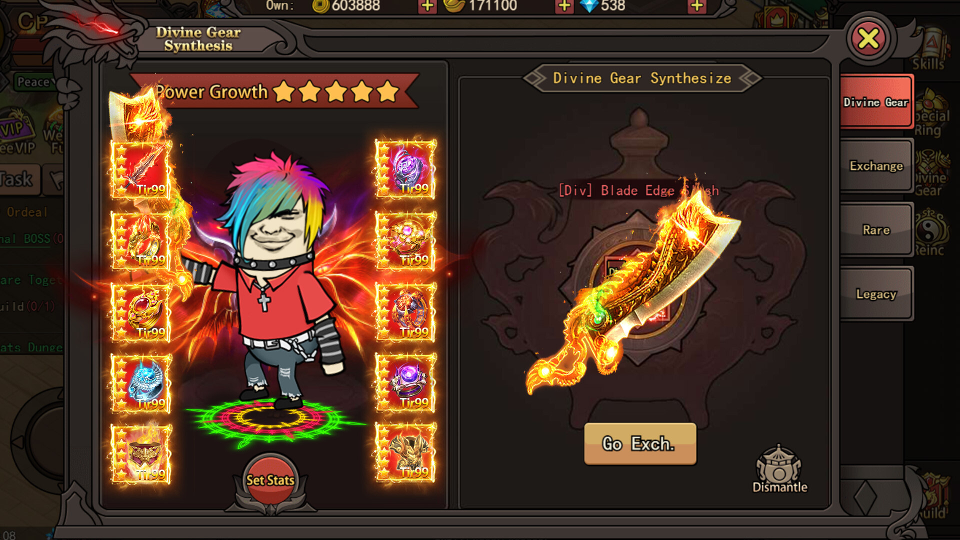 Crazy Oddballs: Idle RPG screenshot 3