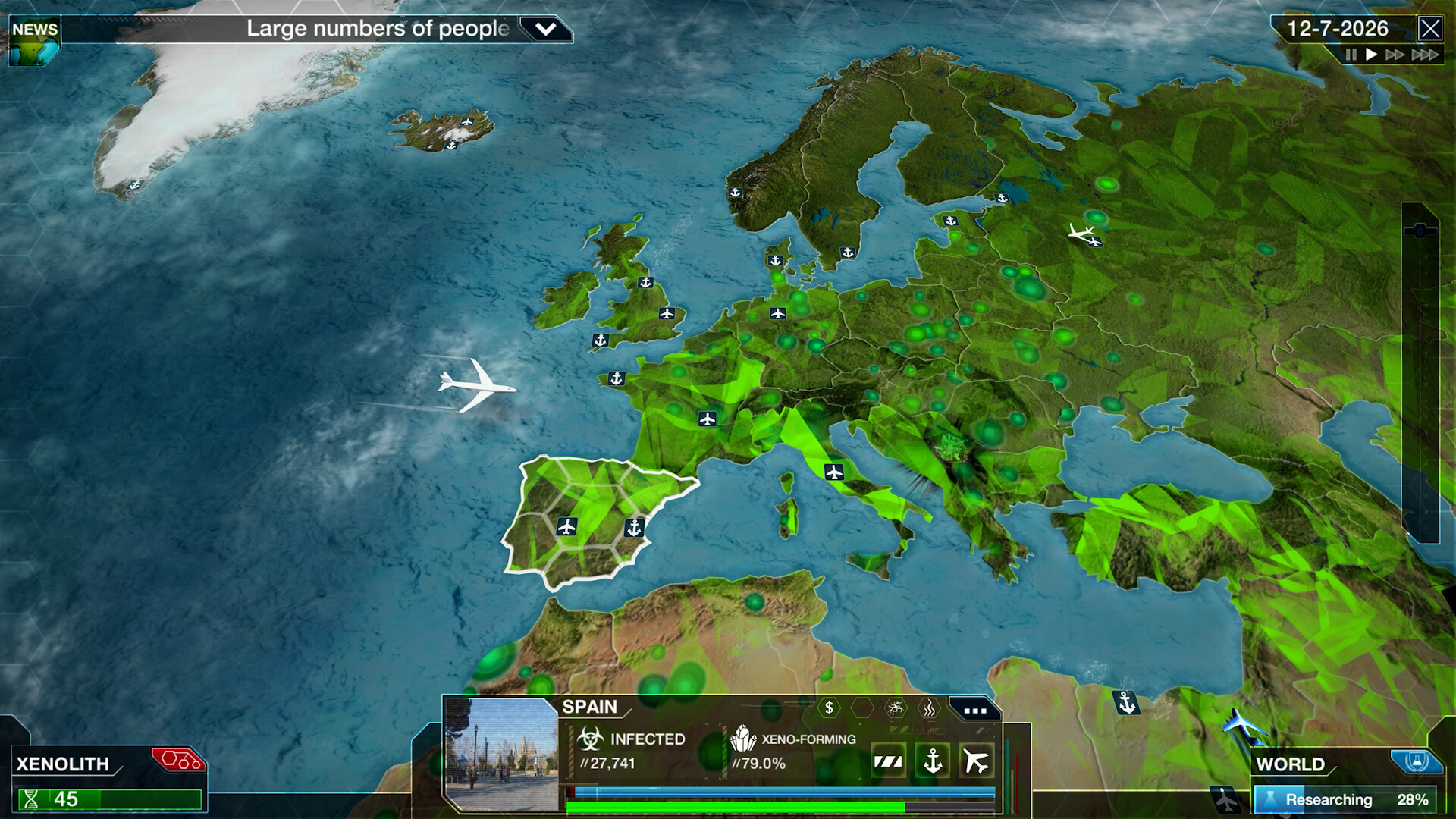 Plague Inc: Aliens & Anti-Vaxxers screenshot 2