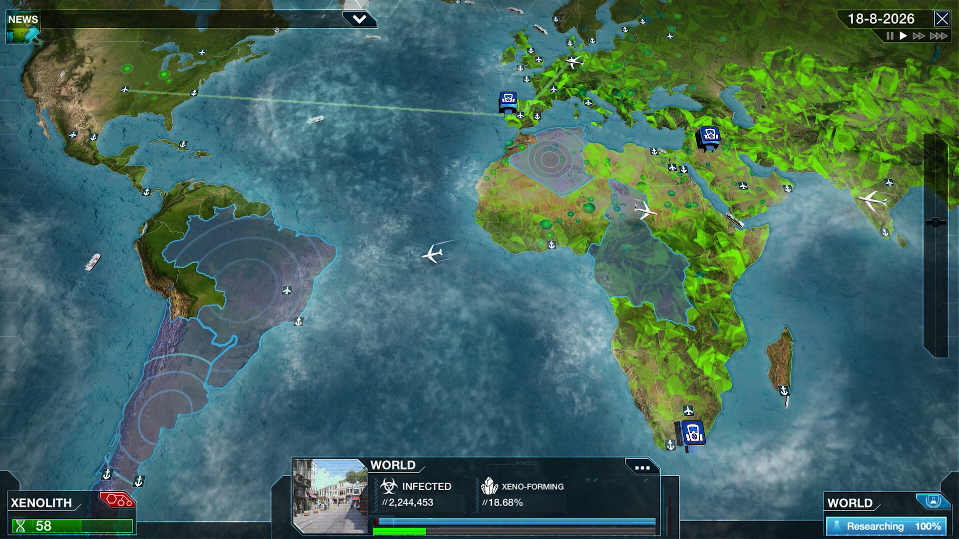 Plague Inc: Aliens & Anti-Vaxxers screenshot 8