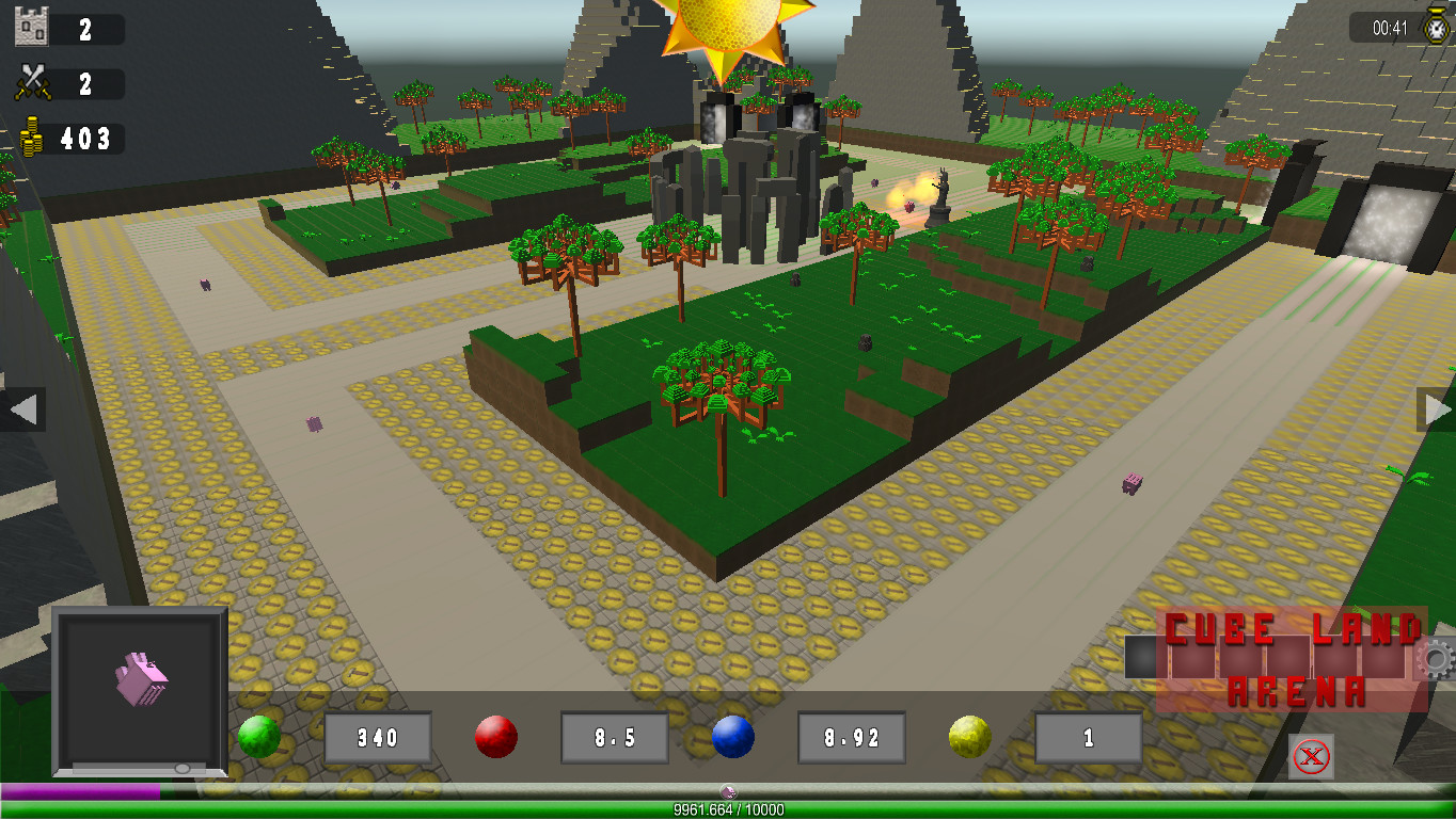 Cube Land Arena screenshot 1