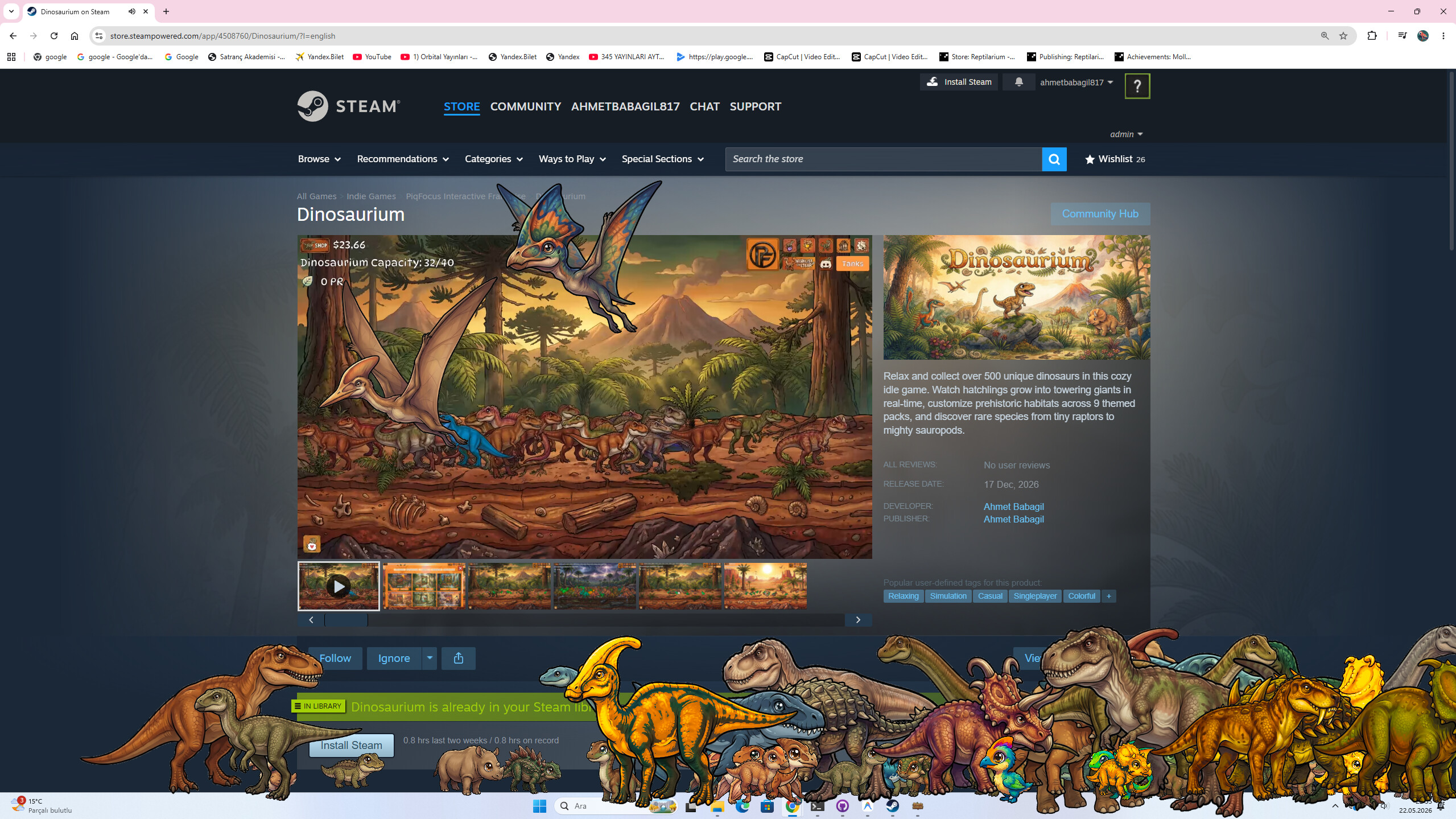 Dinosaurium screenshot 1