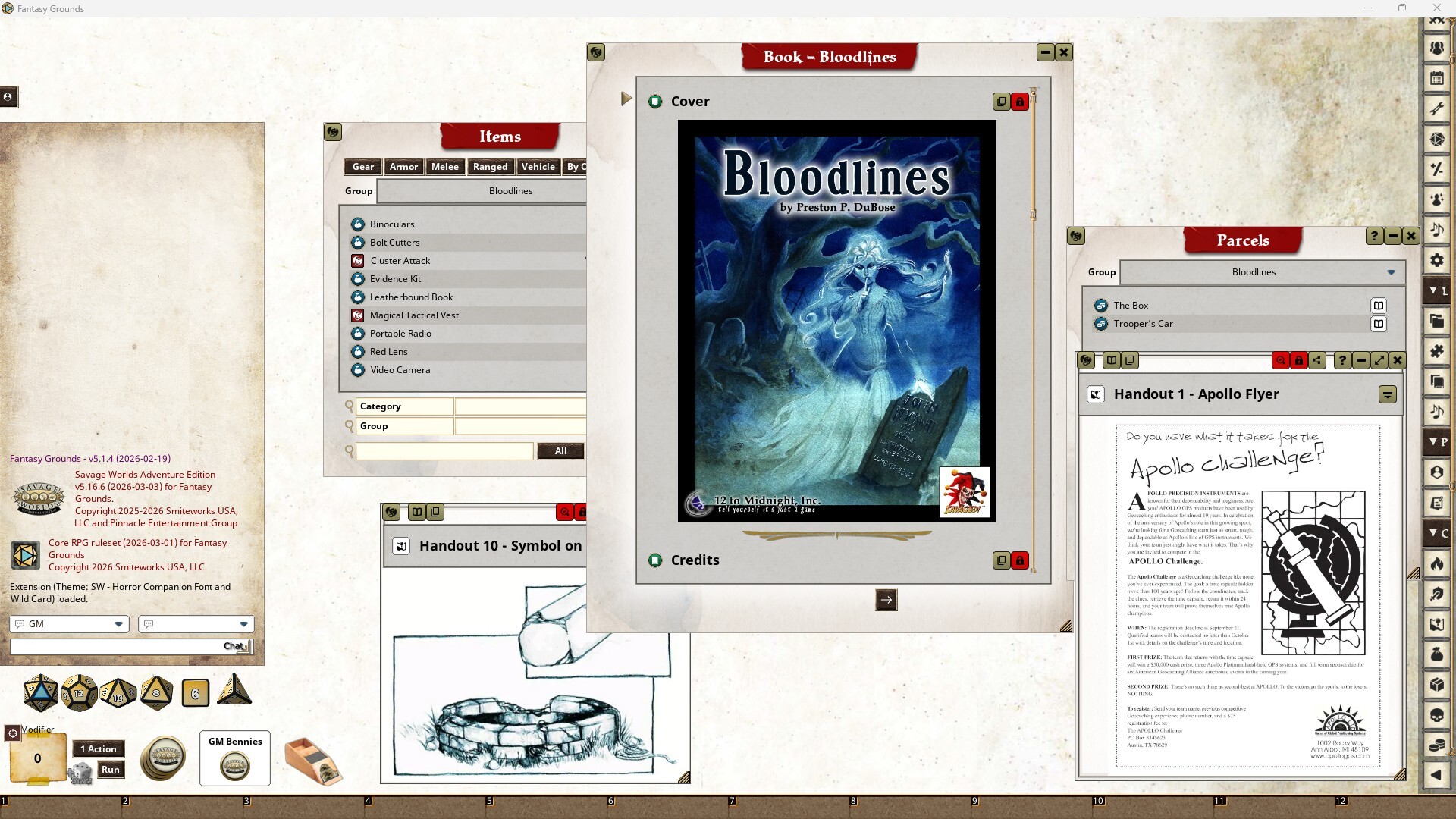 Fantasy Grounds - Bloodlines screenshot 6