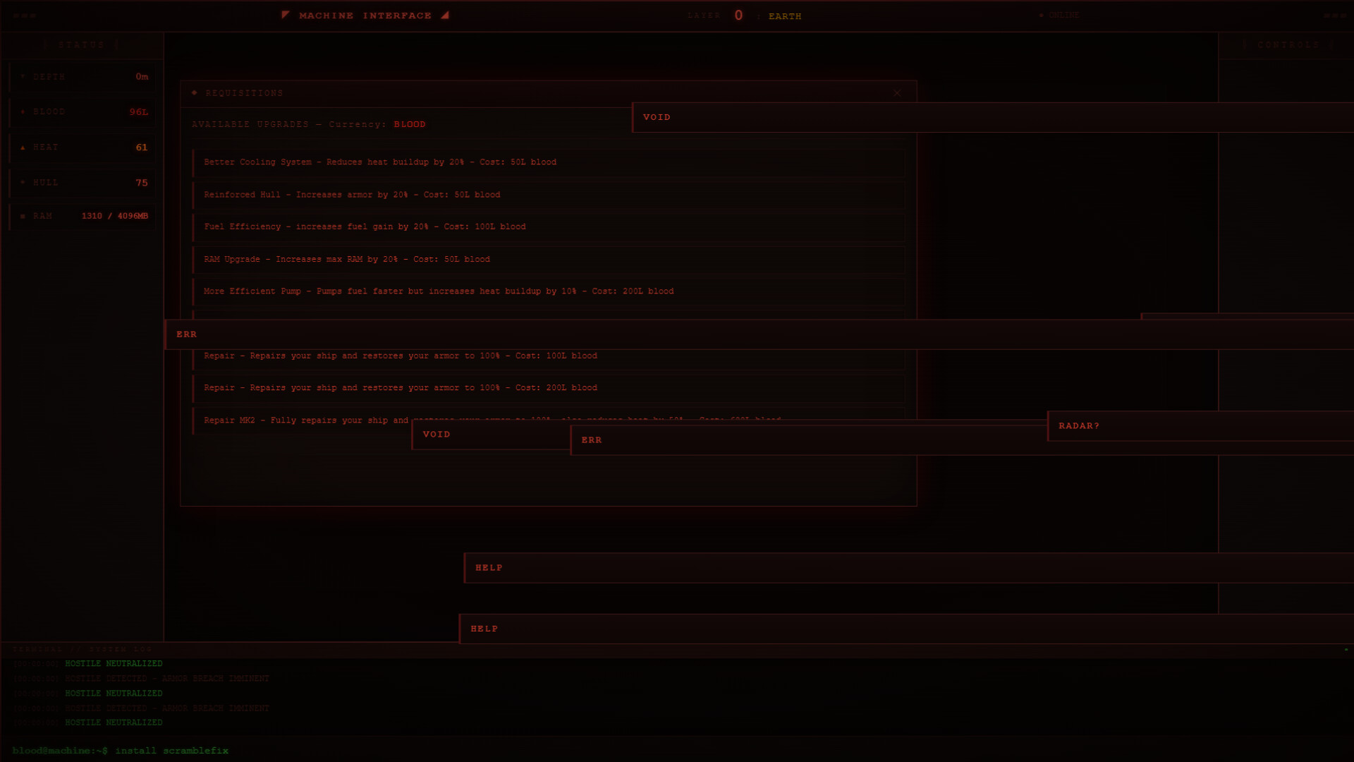 Sanguis OS screenshot 5
