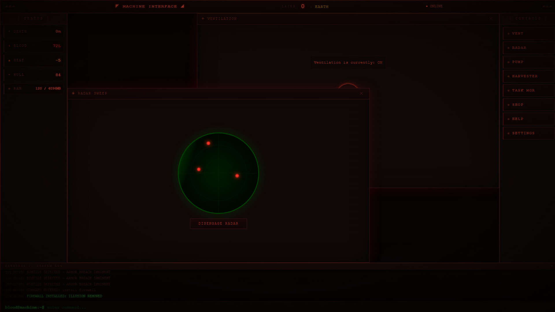 Sanguis OS screenshot 2