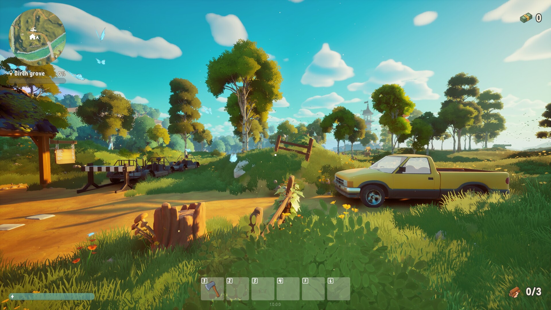 A Game About Chopping Trees gameplay screenshot 1