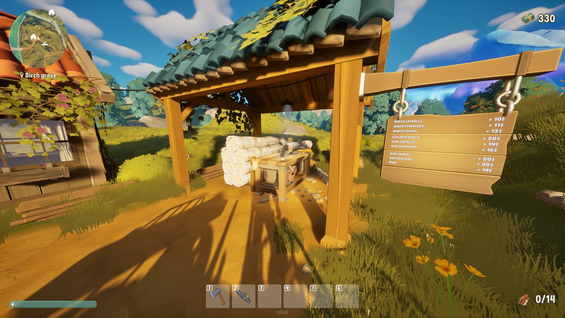 A Game About Chopping Trees gameplay screenshot 3
