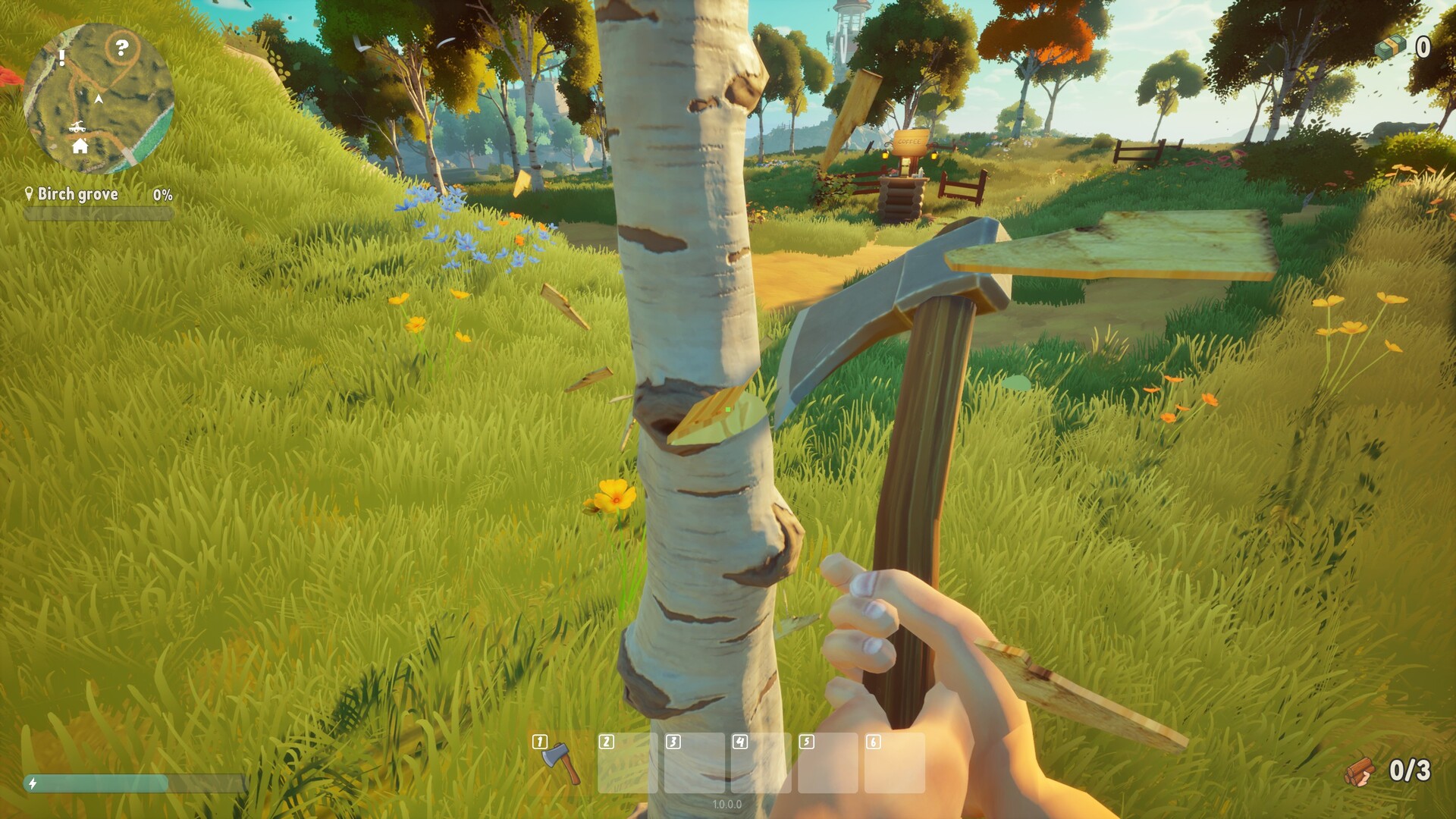 A Game About Chopping Trees gameplay screenshot 2