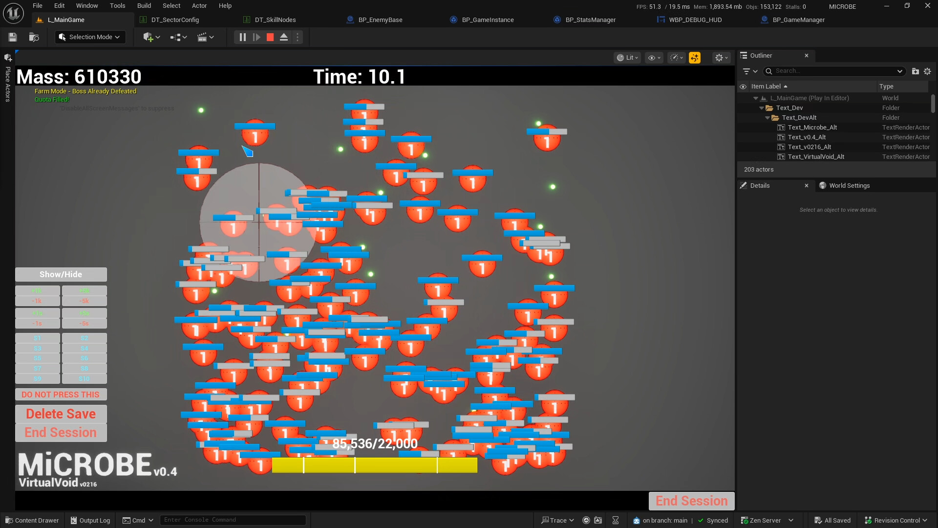 MiCROBE screenshot 1