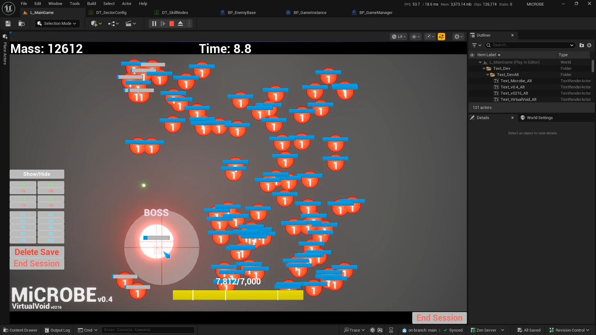 MiCROBE screenshot 2