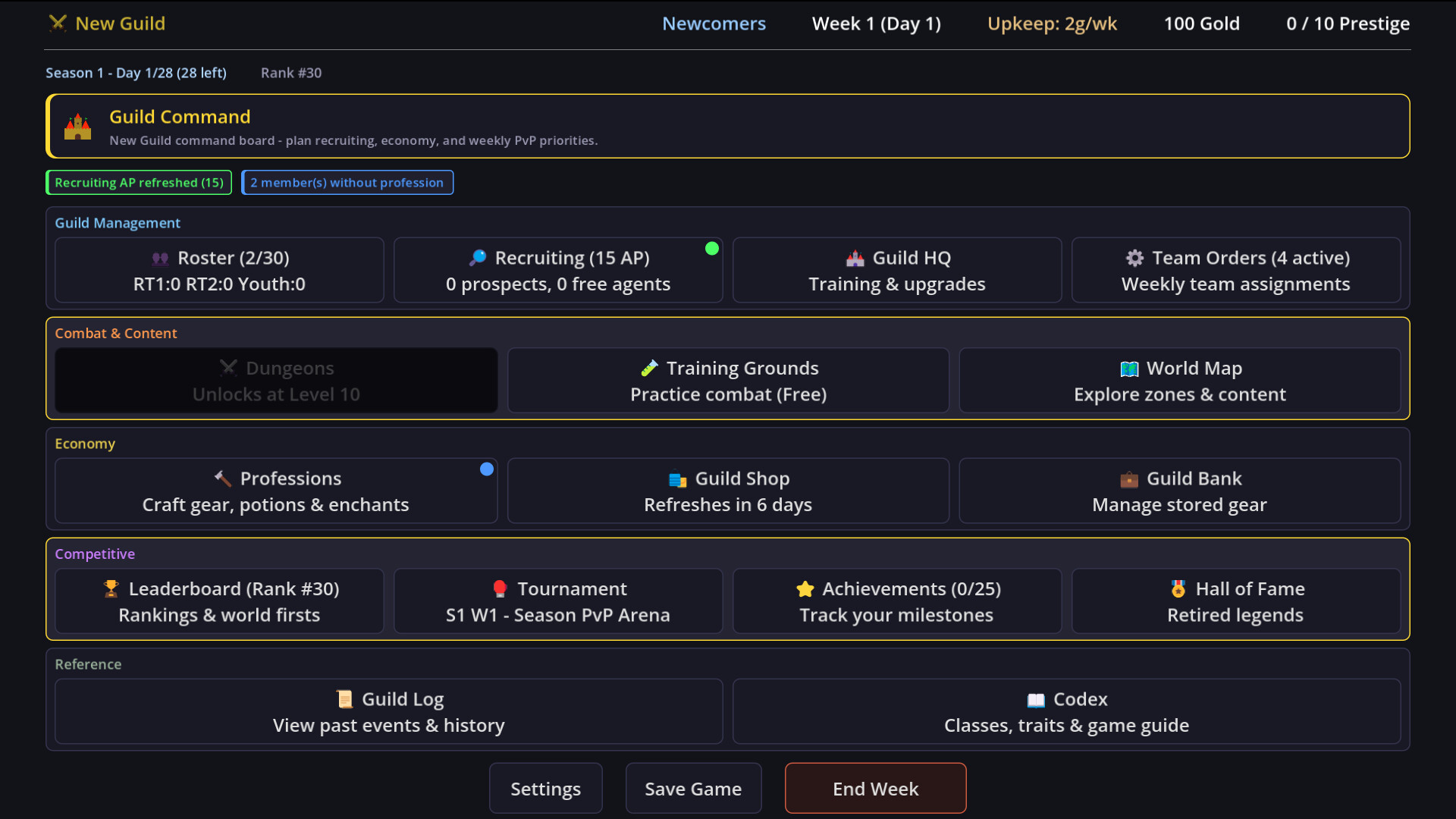 Mythic Manager screenshot 5