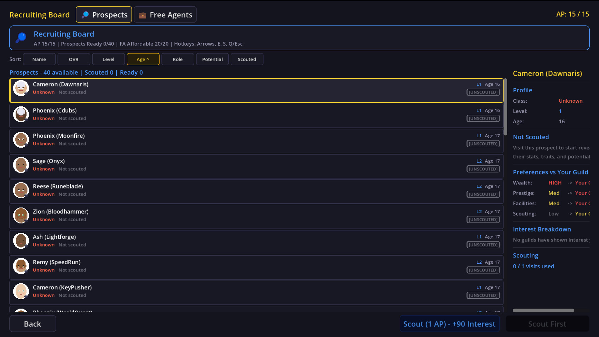 Mythic Manager screenshot 4