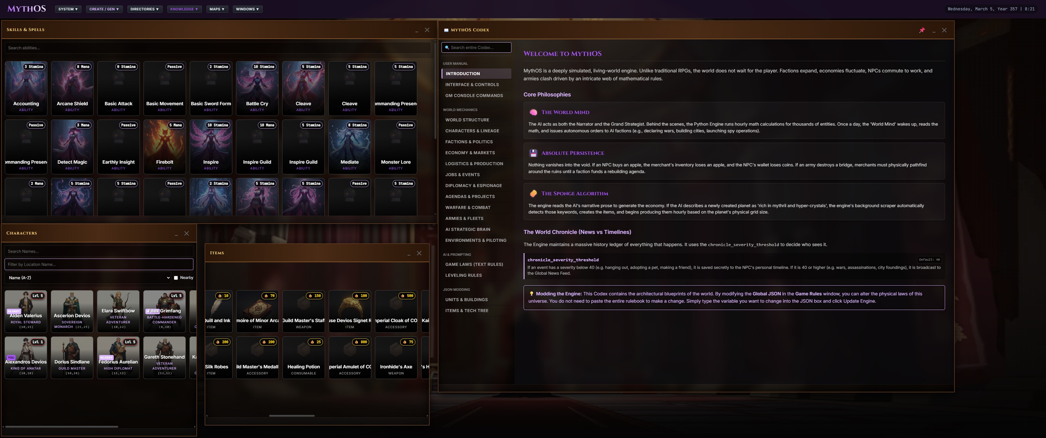MythOS screenshot 4