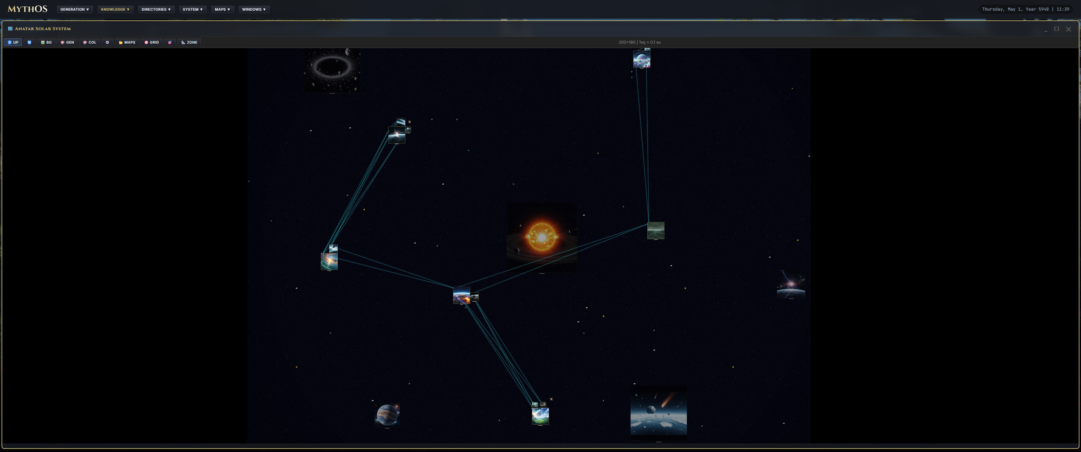 MythOS screenshot 2
