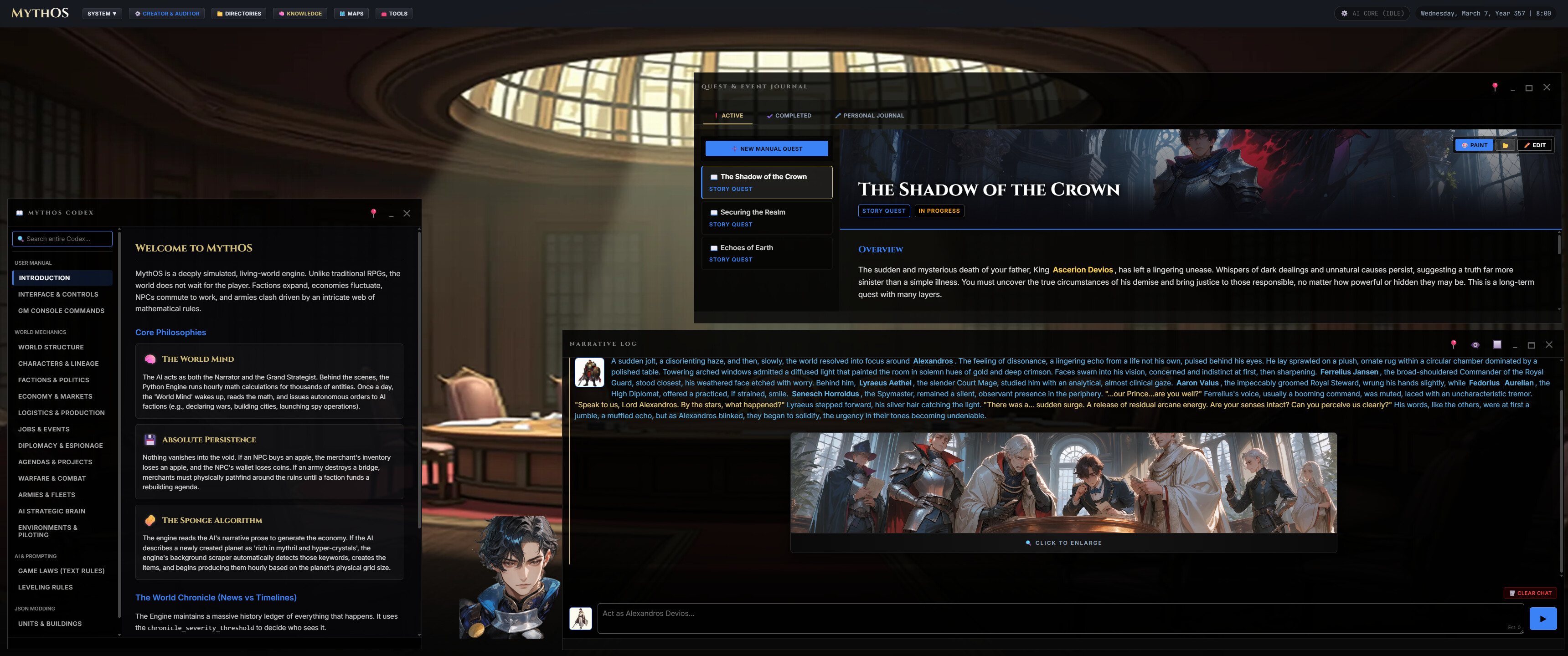 MythOS screenshot 8