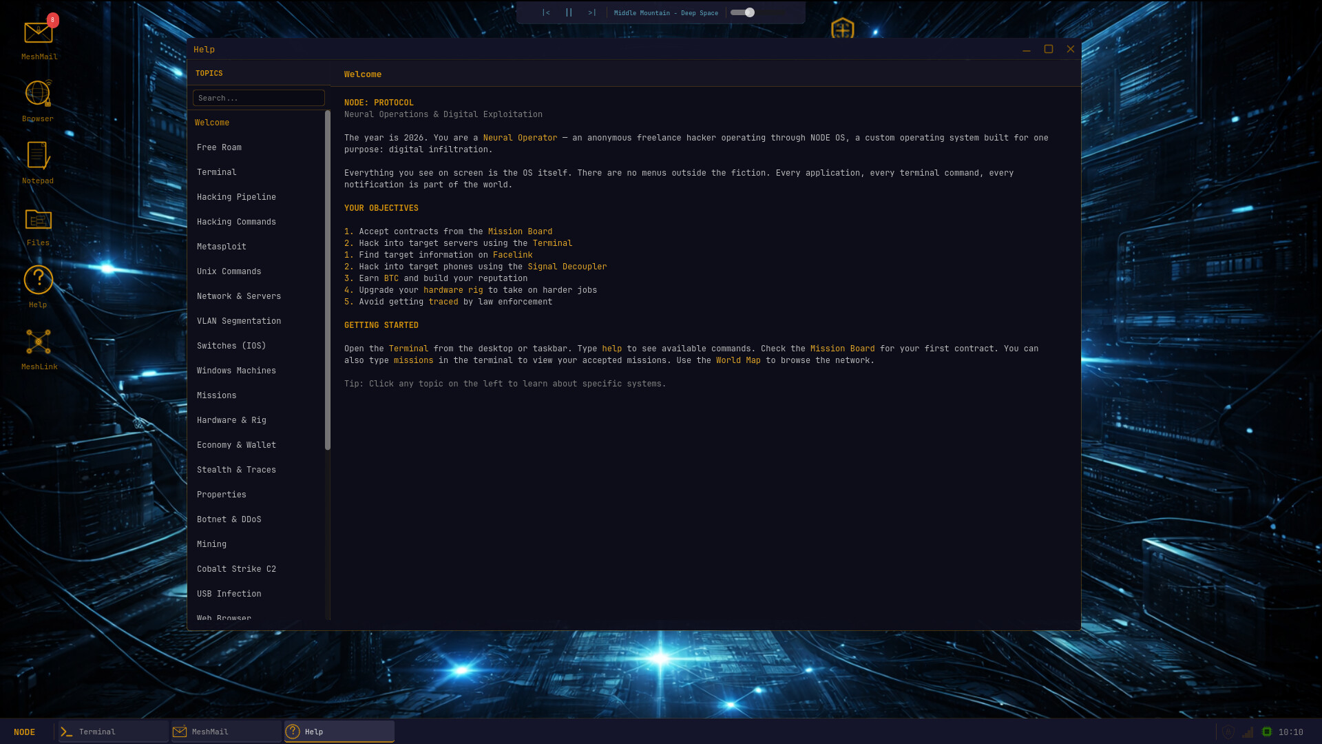 NODE: PROTOCOL screenshot 5