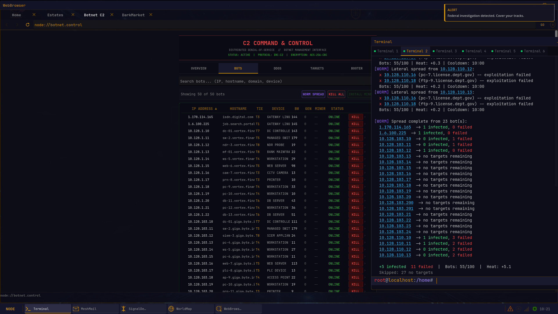 NODE: PROTOCOL screenshot 1