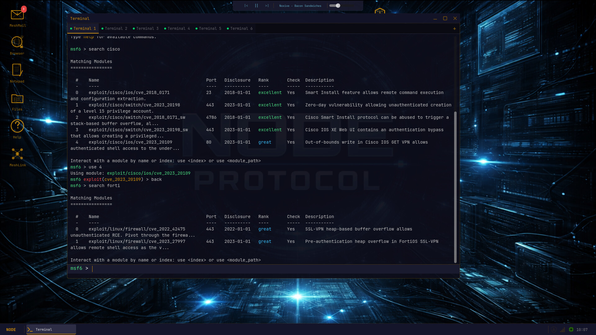 NODE: PROTOCOL screenshot 7