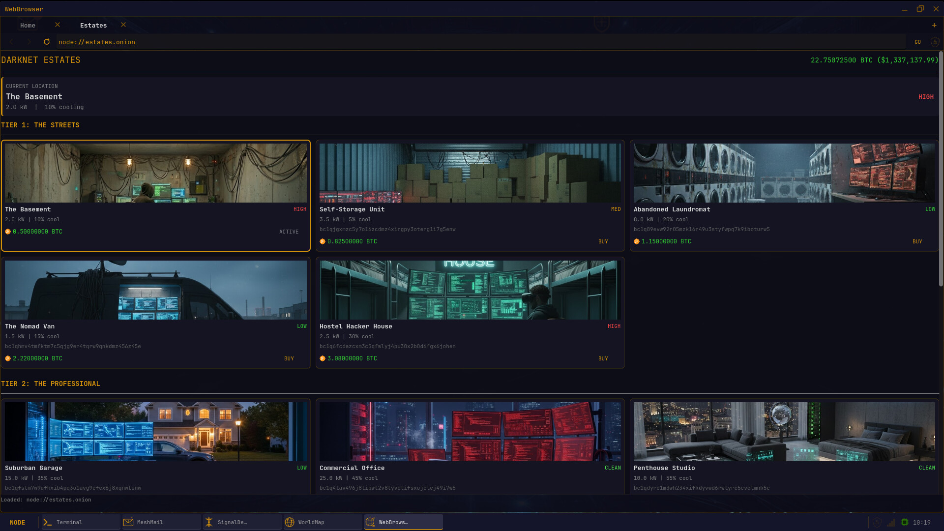 NODE: PROTOCOL screenshot 3