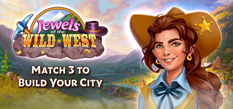 Jewels of the Wild West: Match 3 to Build Your City