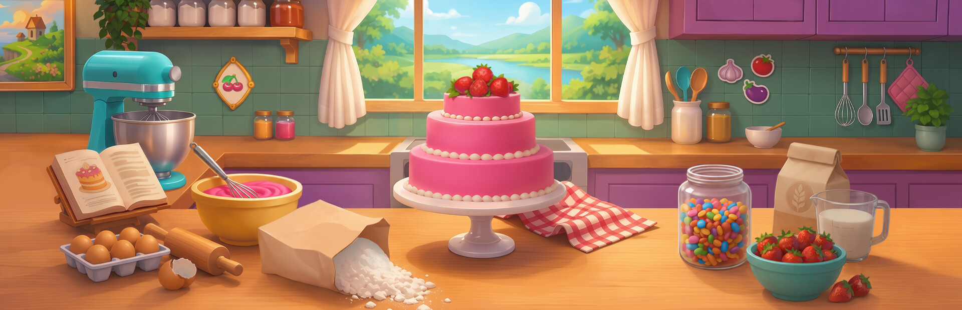 Piece of Cake: Cozy Bakery