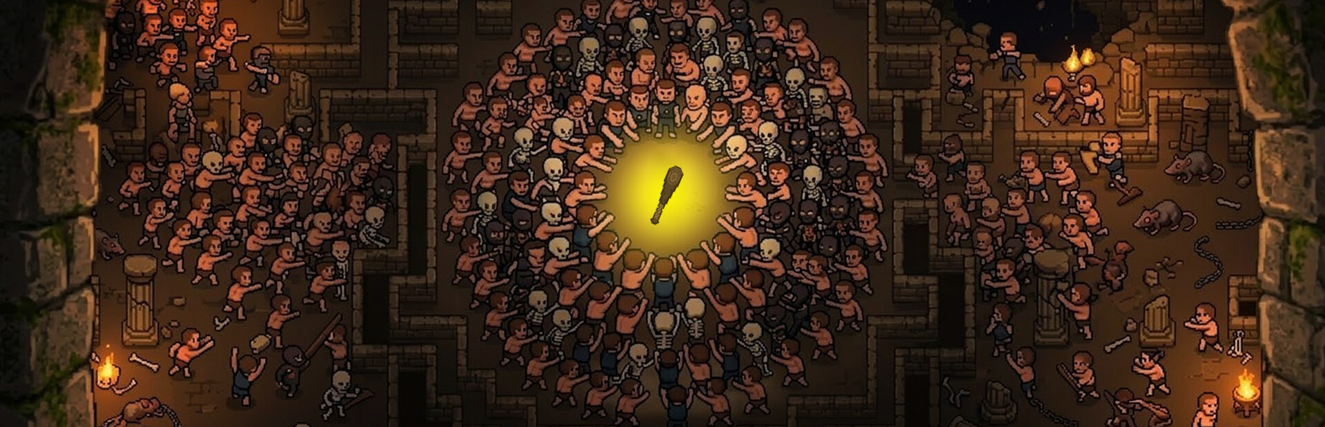 100 Guys 1 Stick