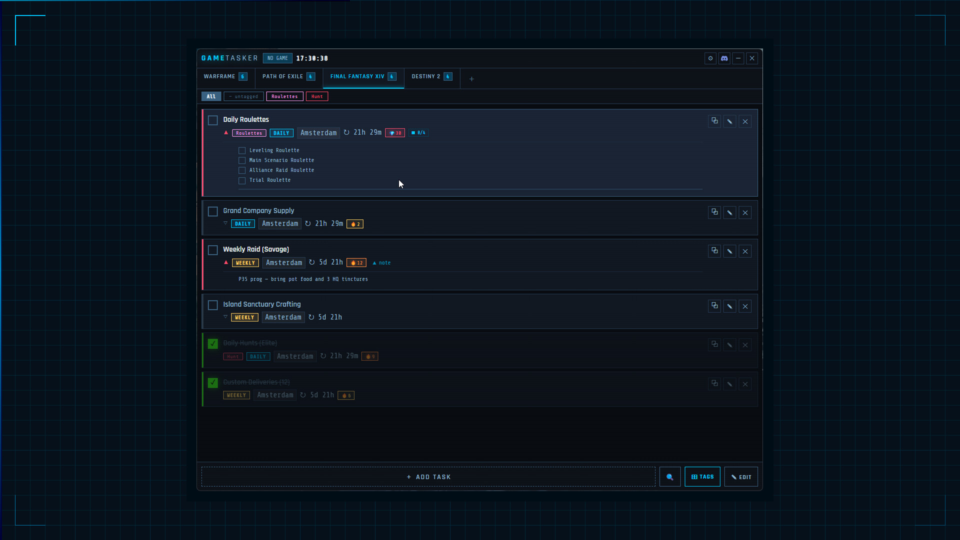 GameTasker screenshot 6