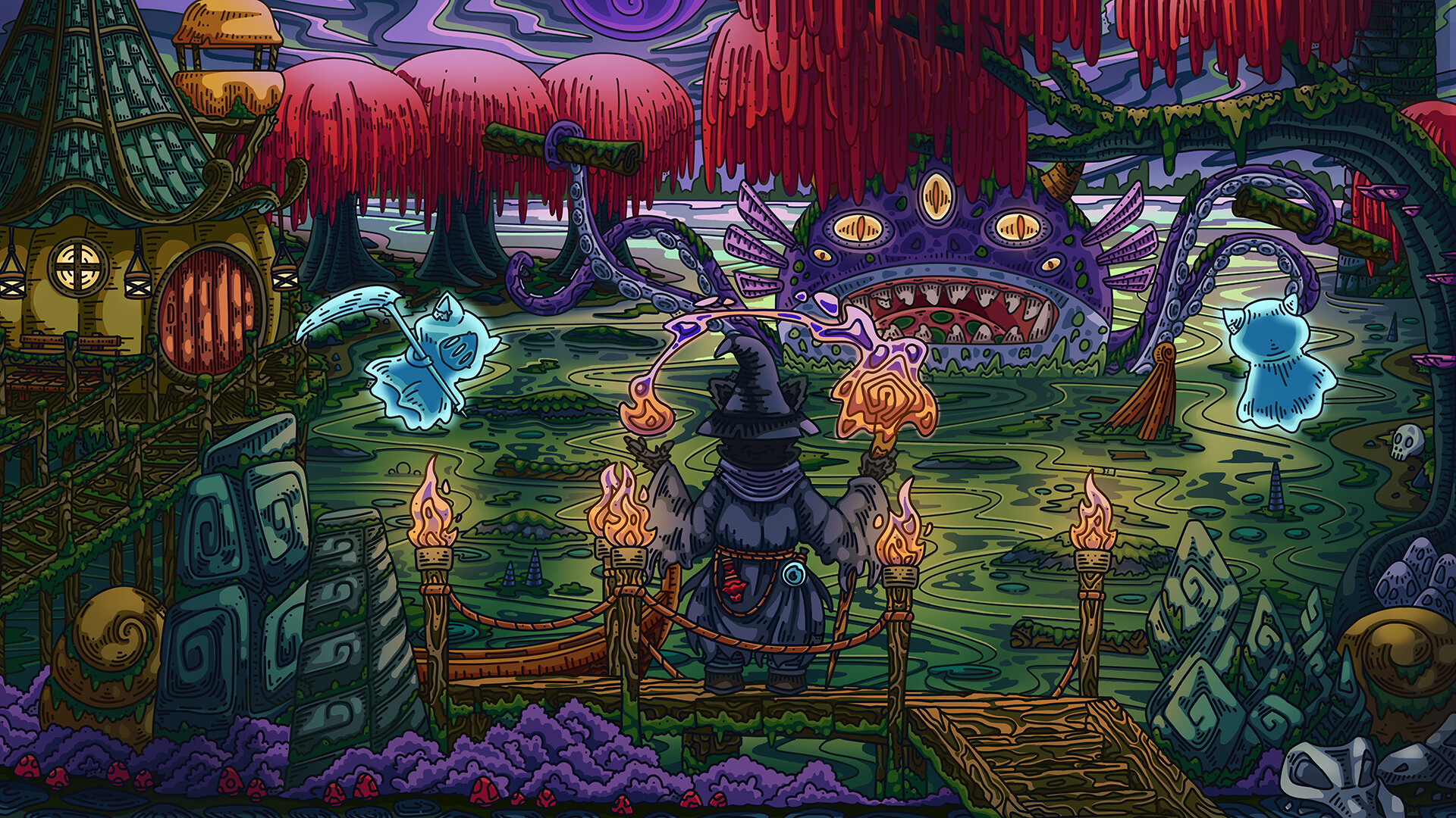 100 Swamp Cats screenshot 1