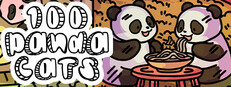 100 Panda Cats