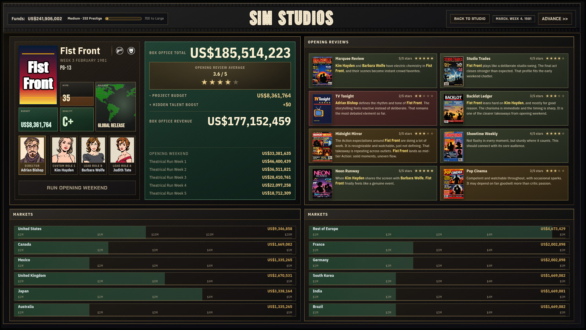 Studio Sim screenshot 4