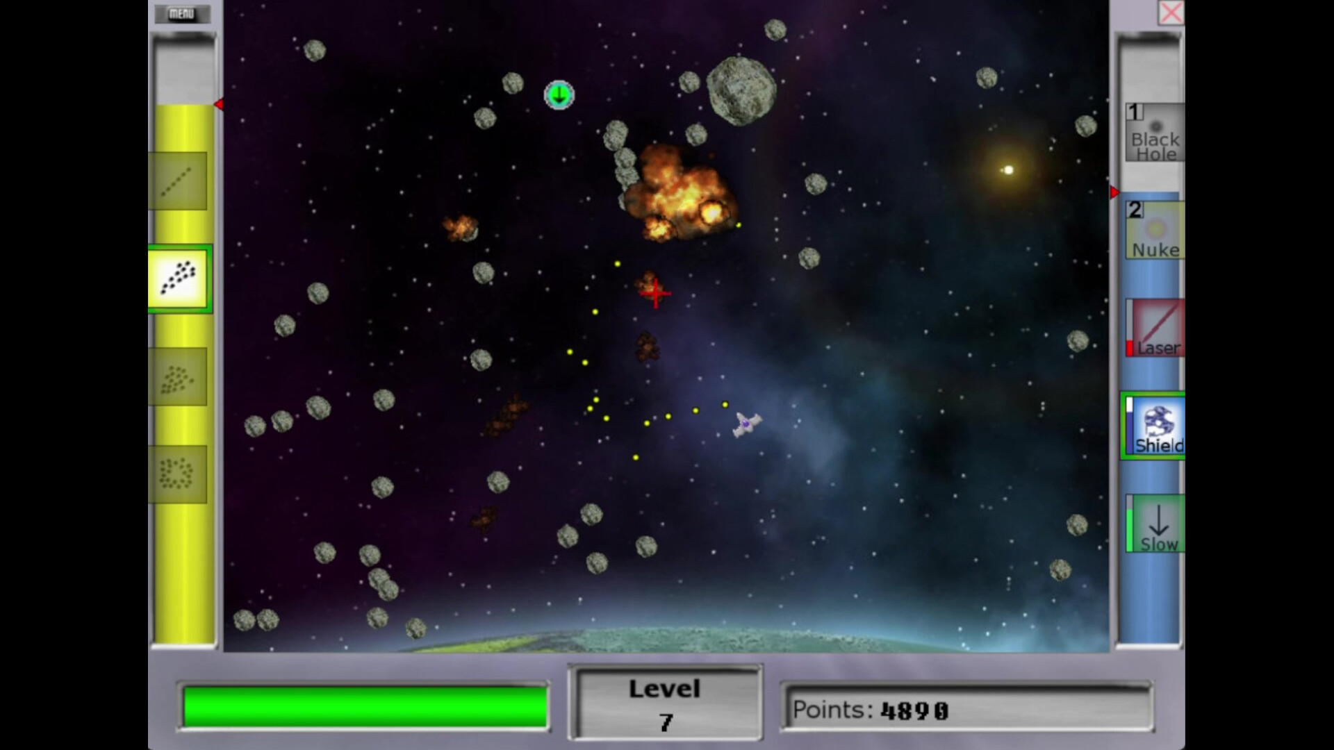 Meteor Swarm Old School screenshot 1