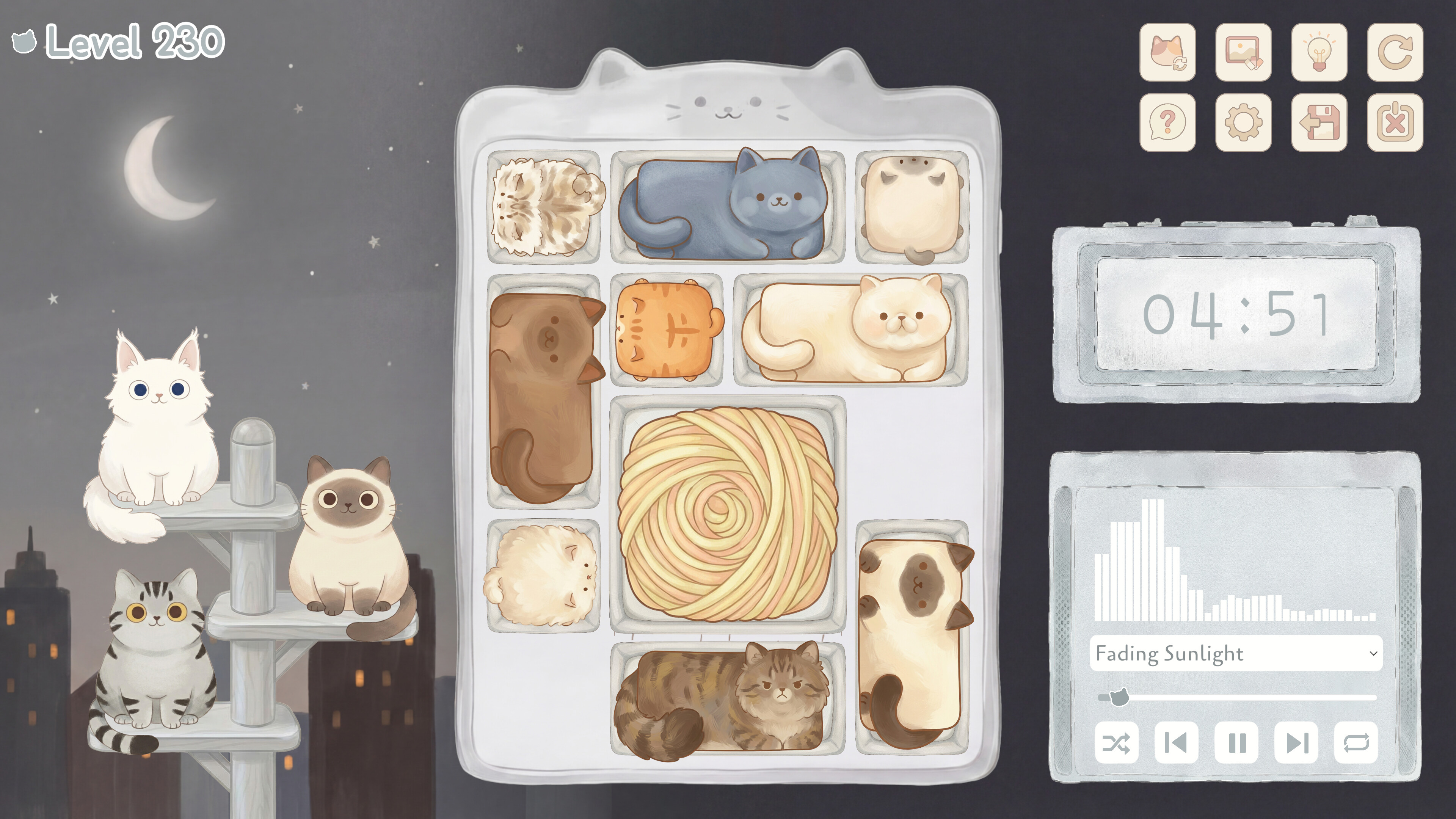 Cat Block - Sliding Puzzle screenshot 4