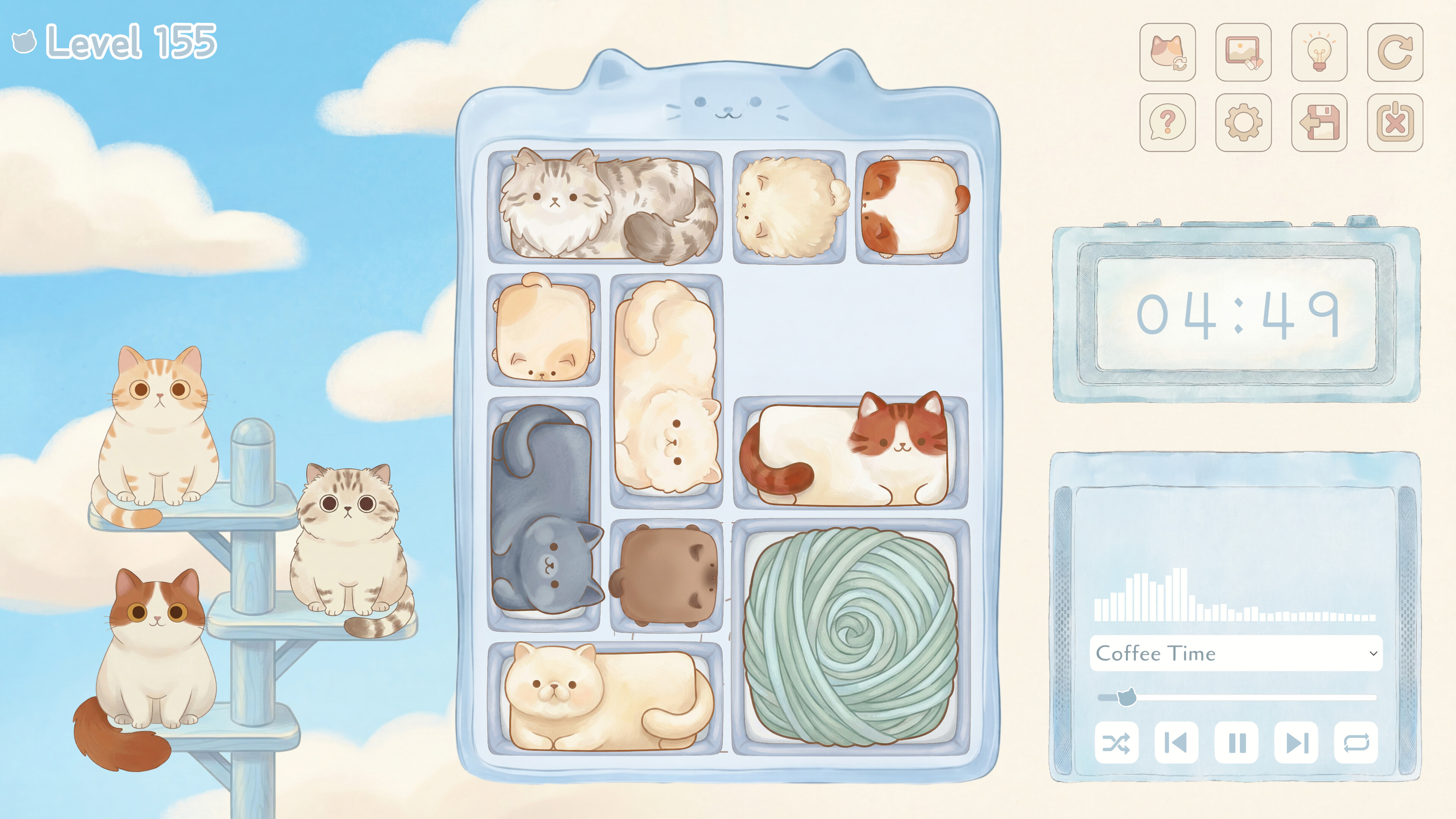 Cat Block - Sliding Puzzle screenshot 2