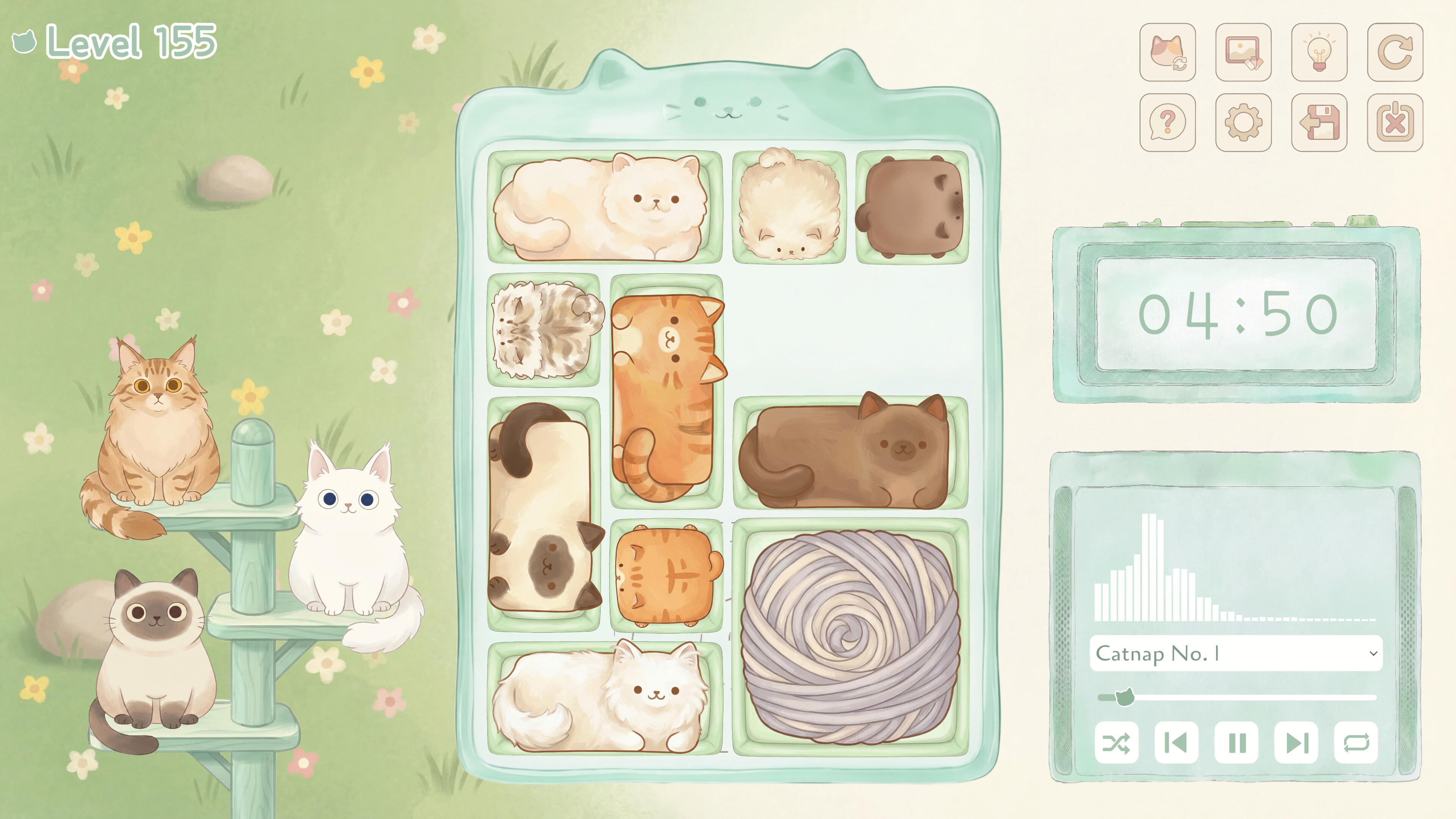 Cat Block - Sliding Puzzle screenshot 3