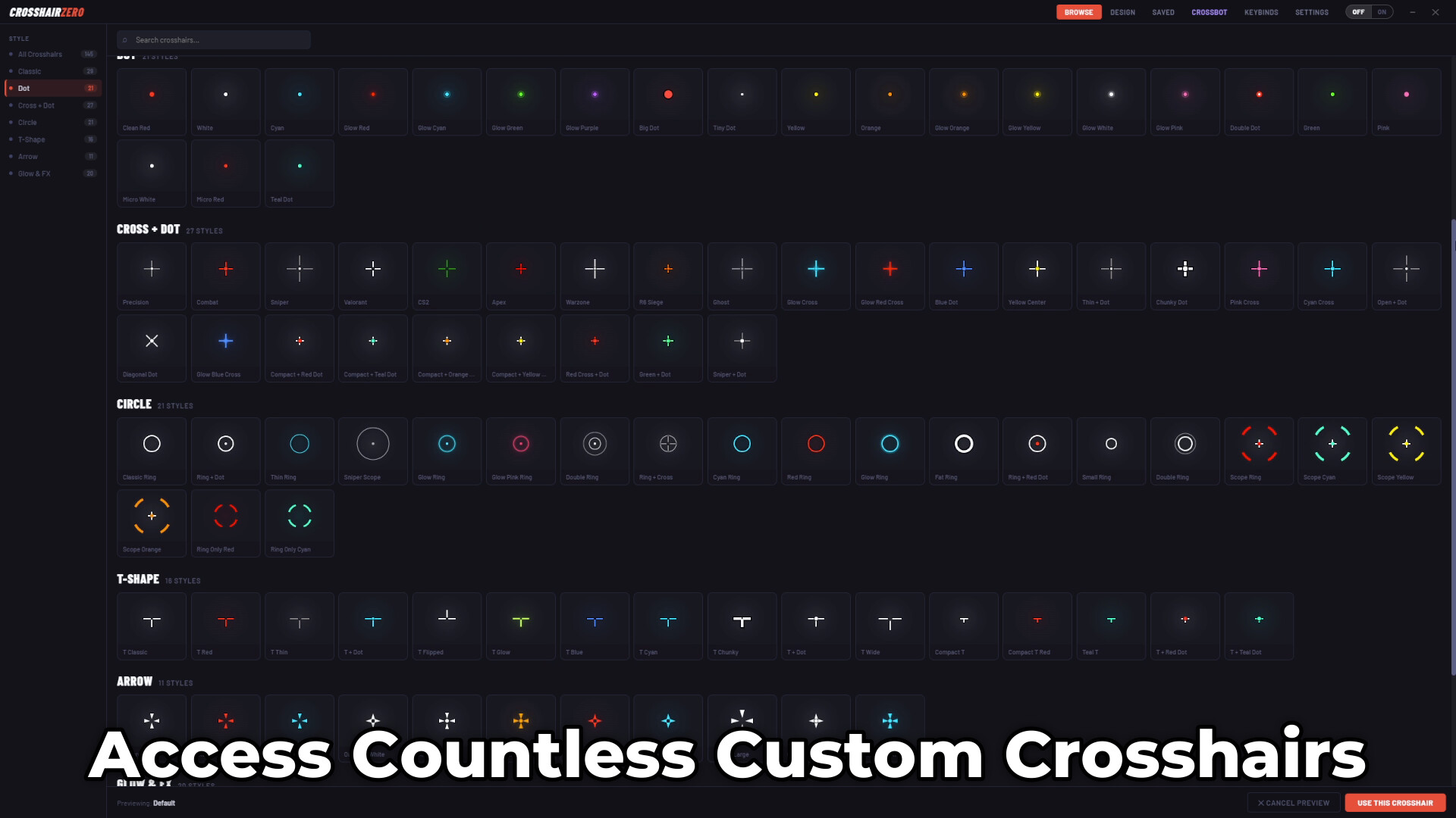 Crosshair Zero screenshot 1